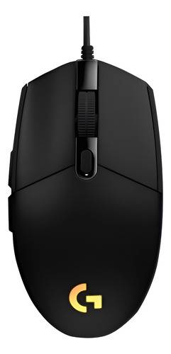 Mouse Gamer Logitech G203 Lightsync Black Rgb 8000 Dpi