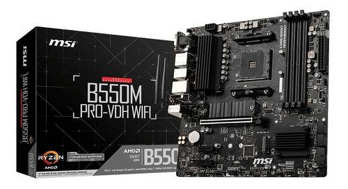 Mother B550M Pro-Vdh Wifi Msi Am4