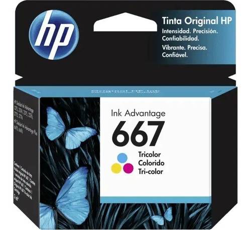 Cartucho Hp 667 Tricolor
