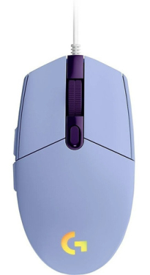 Mouse Logitech G203 Lightsync Lila
