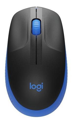 Mouse Inalámbrico Logitech M190 Azul Usb 2.4Ghz 1000 Dpi