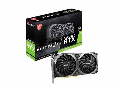 Placa De Video Msi Rtx 3060 Ventus 2X Oc 12Gb Nvidia
