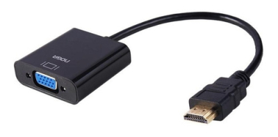 Adaptador Hdmi // Vga Con Audio Noga 