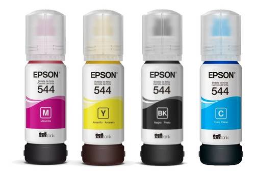 Combo Tintas Epson 544 X4 Colores