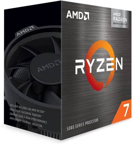 Procesador Amd Ryzen 7 5700G 4.6Ghz Turbo Am4 8 Núcleos 16 Hilos + Radeon Vega 8