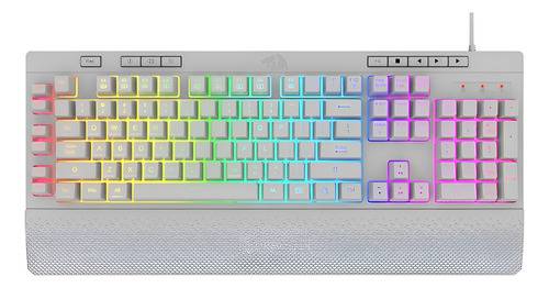 Teclado Redragon K512 Shiva Rgb White (Es)