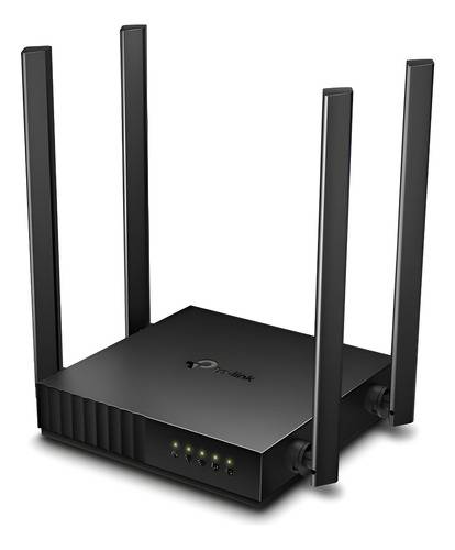Router Tp-Link Ac1200 Archer C50 Dual Band 4 Ant. Negro 3 En 1