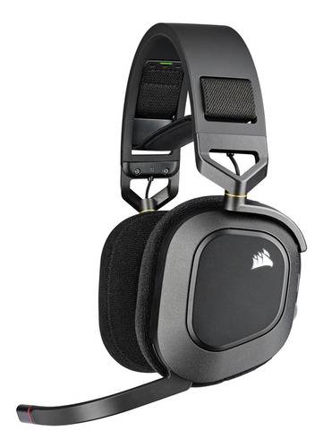Auricular Corsair Hs80 Rgb Wireless Spatial Audio Carbon