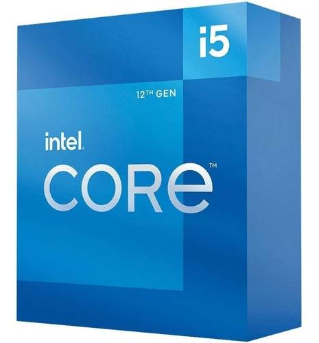 Procesador Intel Alderlake Core I5-12400F 6C/12T S1700
