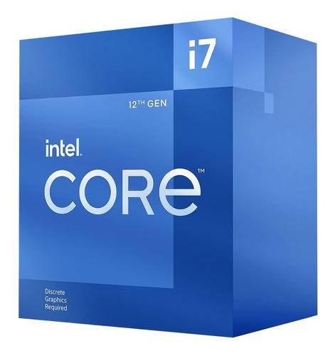 Procesador Intel Alderlake I7-12700F 12C/20T 8P/4E S1700
