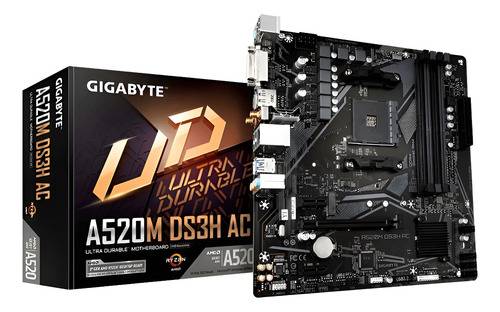 Mother A520M Ds3H Ac Gigabyte Am4