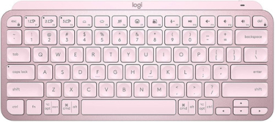 Teclado Logitech Inalambrico Mx Keys Mini Rose