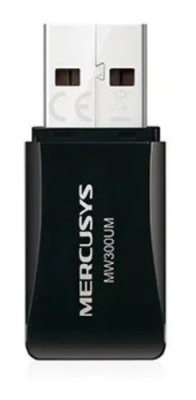 Capturador De Red Mercusys Usb N300 Mini