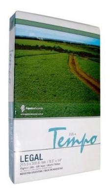 Resma Oficio Tempo (Legal) 75Gr (Caja X 5U)