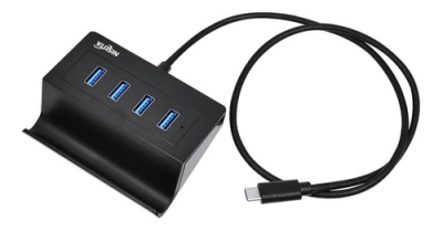 Hub Nisuta Usb 3.0 (4 Puertos)  Ns-Uh0433C Tipo C